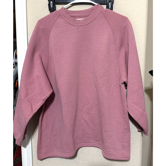Vintage 90s Russell Athletic Crewneck Sweatshirt Pink XL Made In USA - Picture 1 of 8